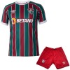 Conjunto (Camiseta+Pantalón Corto) Fluminense FC Primera Equipación 23-24 - Niño